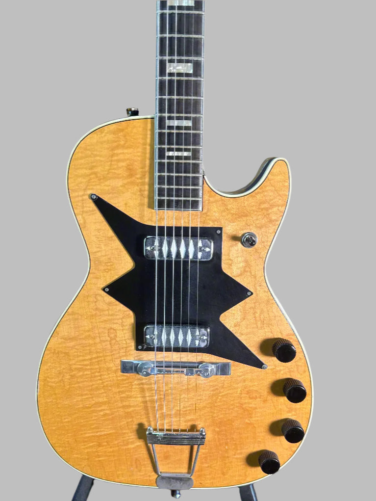 Used Harmony Roy Smeck H7208 w/Case - Jupiter Blonde