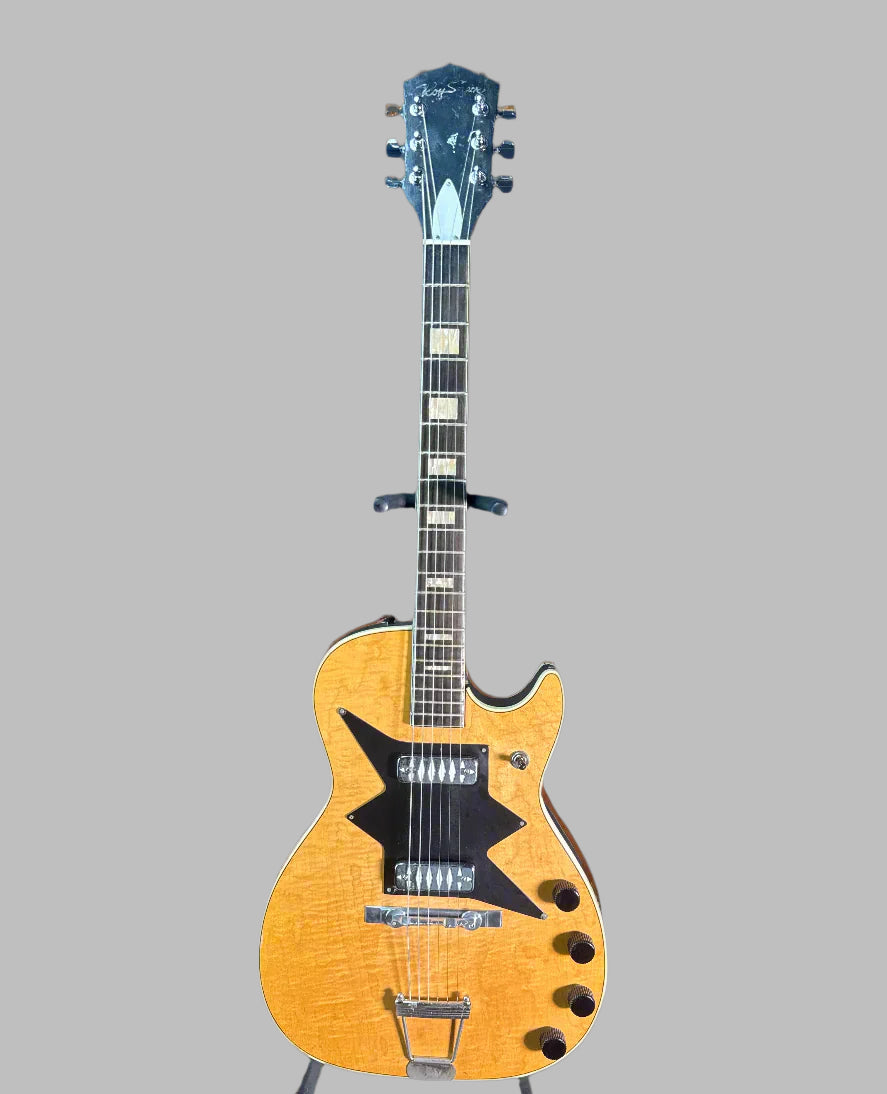 Used Harmony Roy Smeck H7208 w/Case - Jupiter Blonde