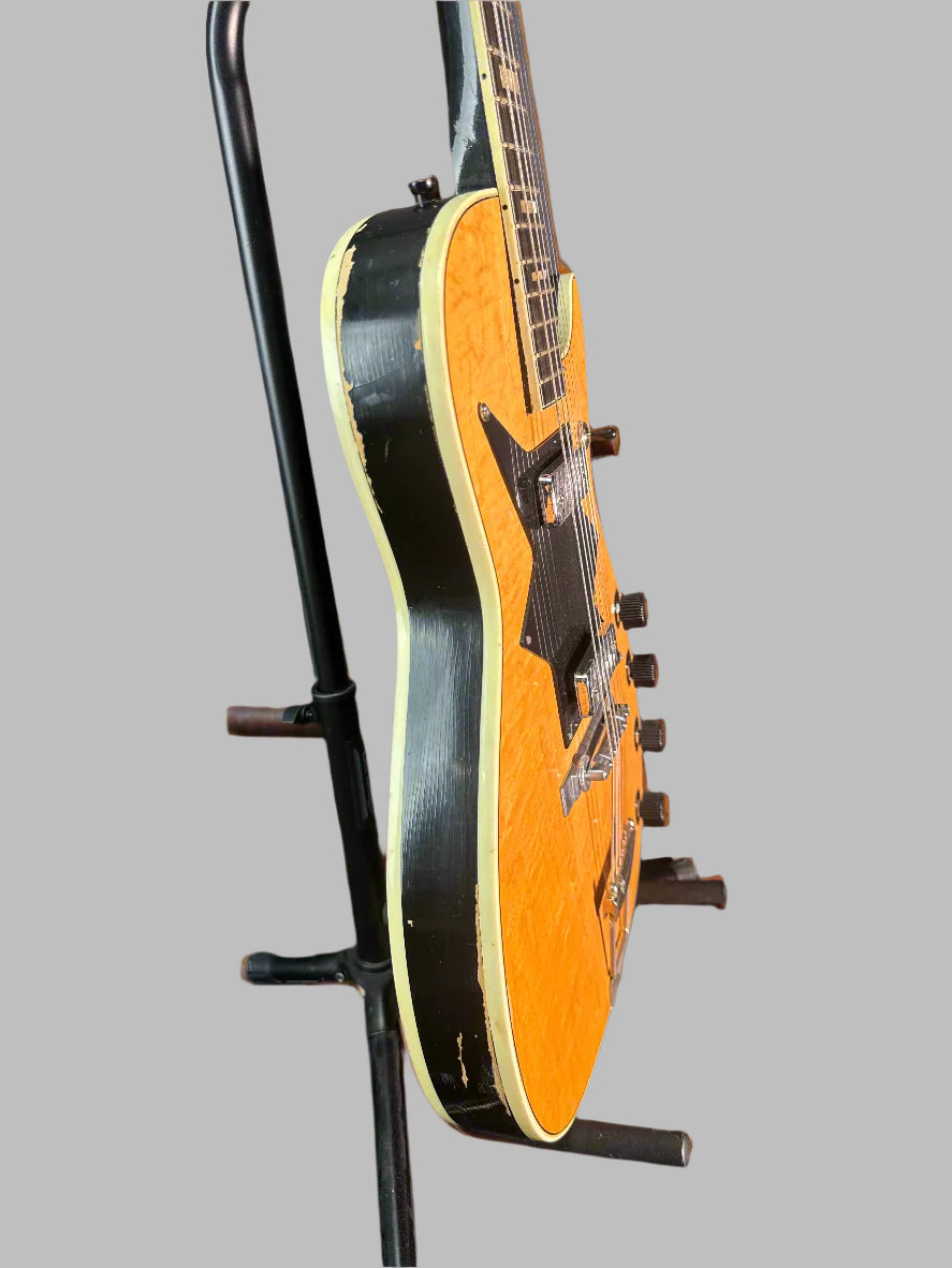 Used Harmony Roy Smeck H7208 w/Case - Jupiter Blonde