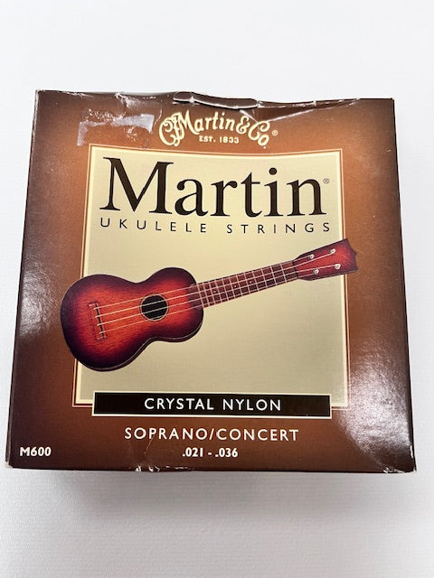 Martin Crystal Nylon Ukelele Strings - Soprano/Concert