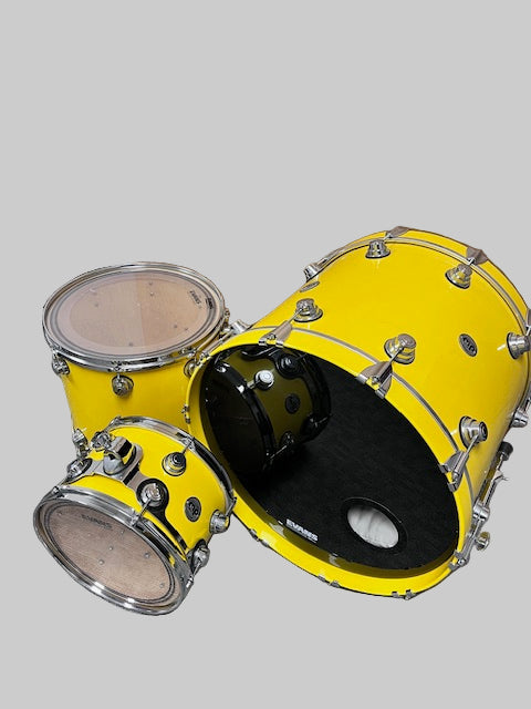 Used DW 3 pc Collectors Kit Pearlescent Yellow