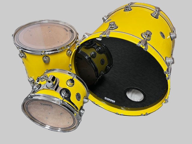 Used DW 3 pc Collectors Kit Pearlescent Yellow