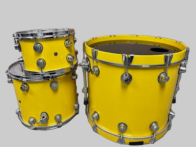 Used DW 3 pc Collectors Kit Pearlescent Yellow