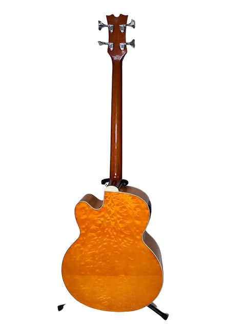 Used Dean PBQM Acoustic Electric Bass w/ Hard Case