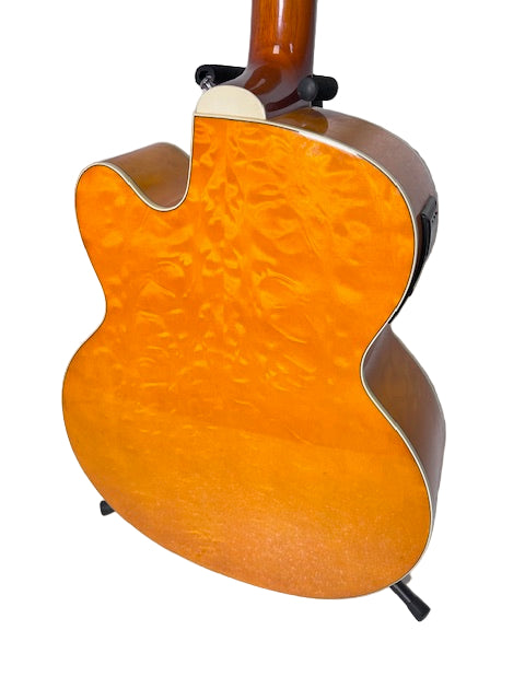 Used Dean PBQM Acoustic Electric Bass w/ Hard Case