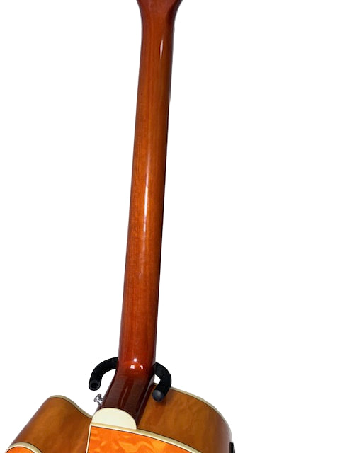 Used Dean PBQM Acoustic Electric Bass w/ Hard Case