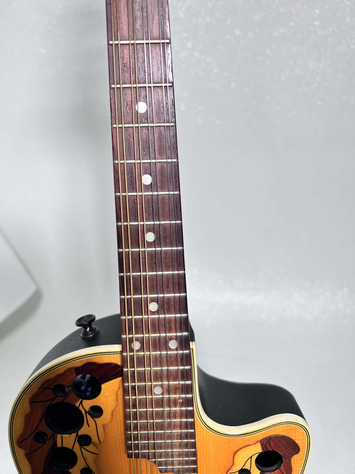 Used Ovation Applause MAE148 AC/EL Mandolin W/Case