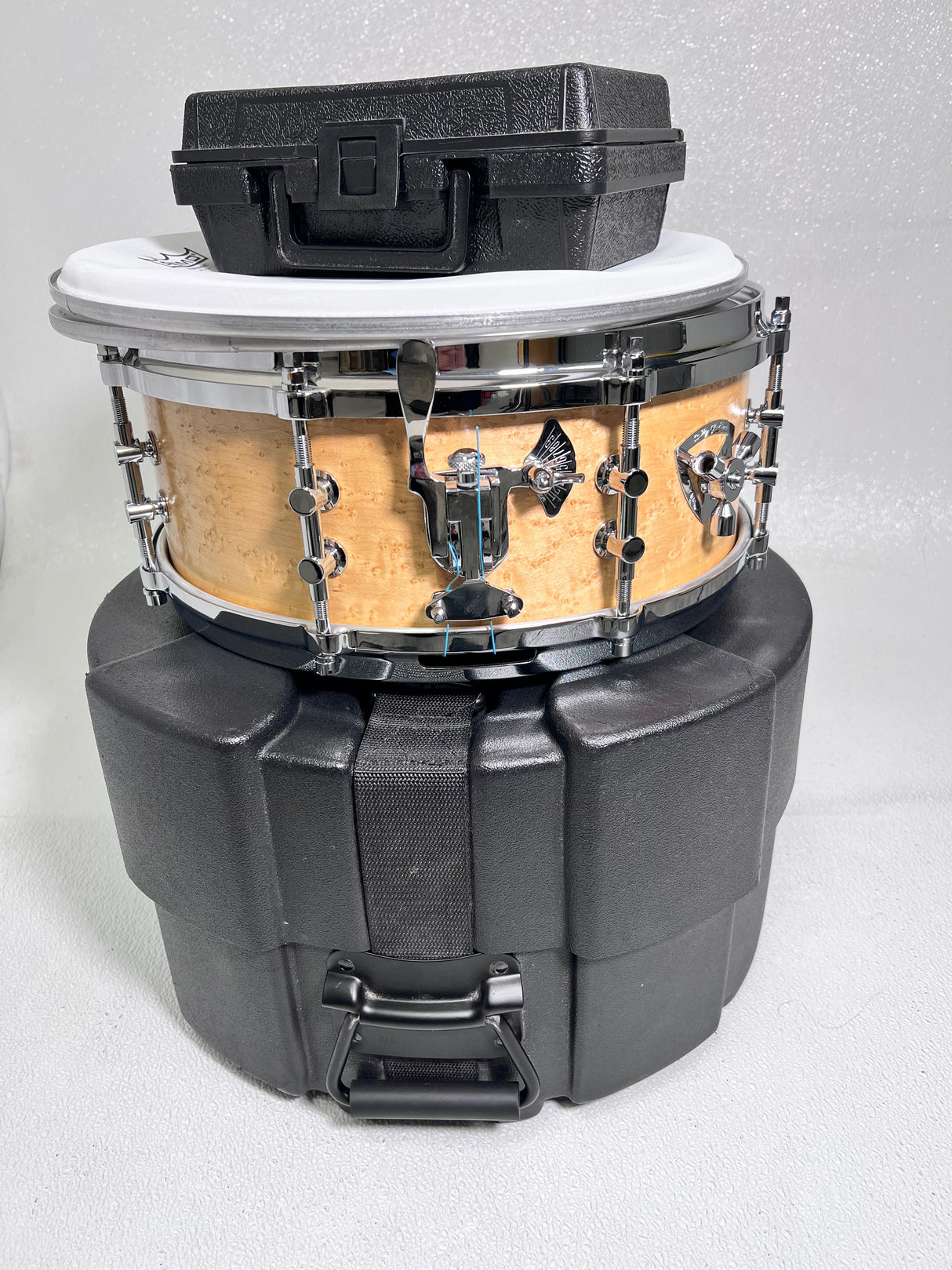 Used Lang Percussion Billy Gladstone Steve Maxwell Collection 14"x5" Snare W/ Electric DrumDial