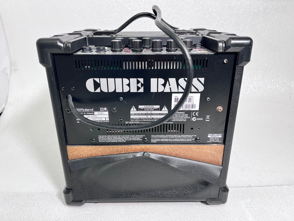 Used Roland Cube 20xL Bass Amp