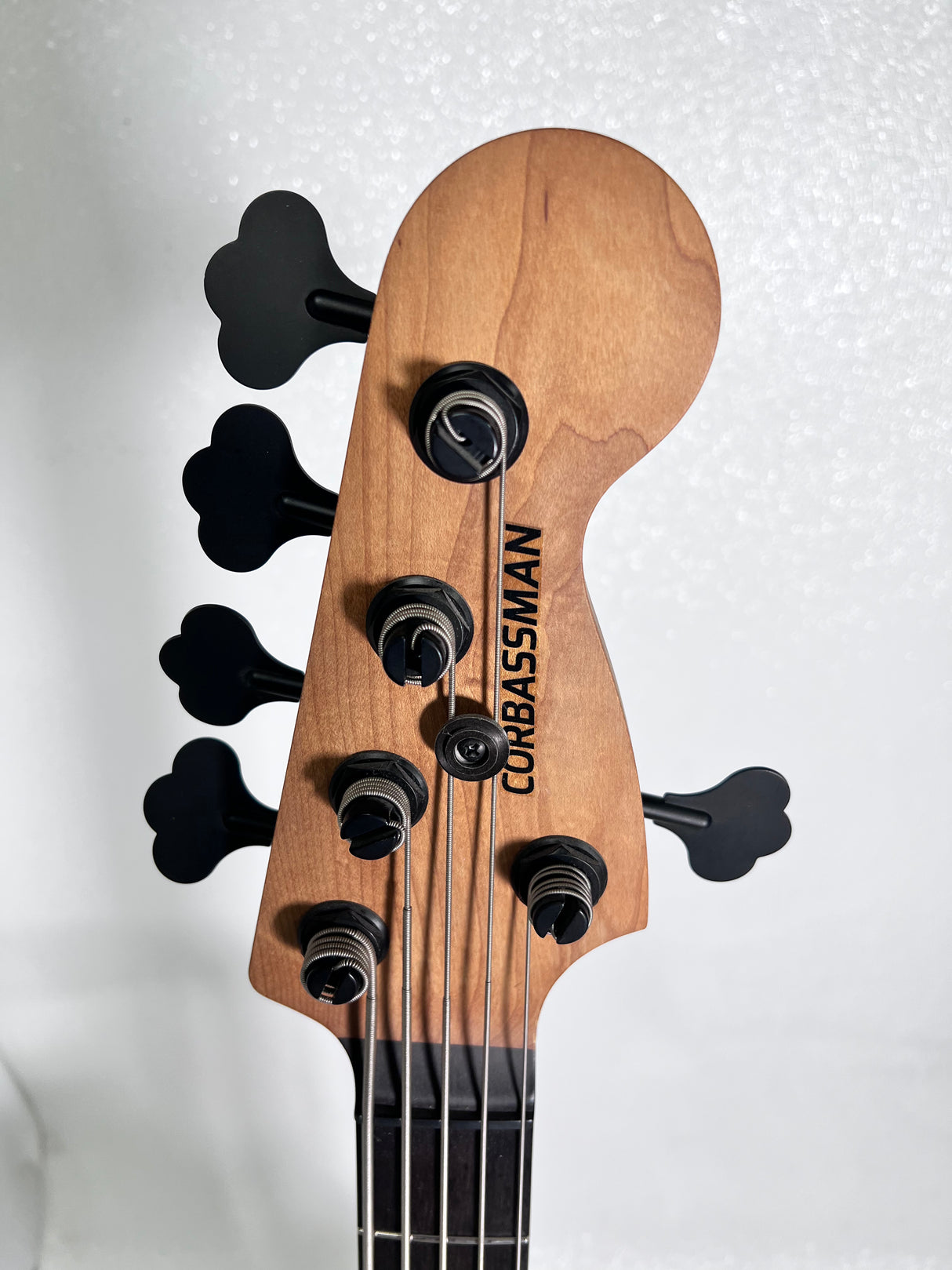 Used Corbassman Warmoth 5 String Jazz Bass W/Case