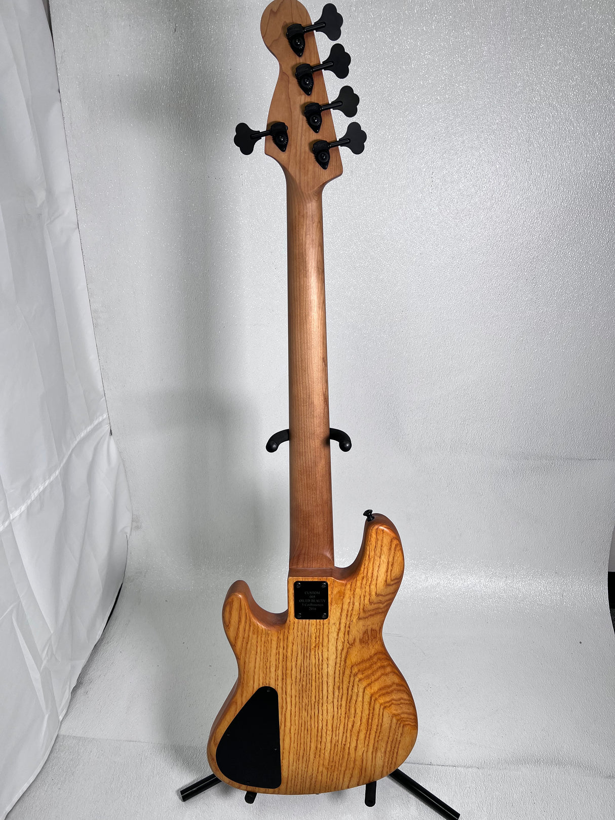 Used Corbassman Warmoth 5 String Jazz Bass W/Case