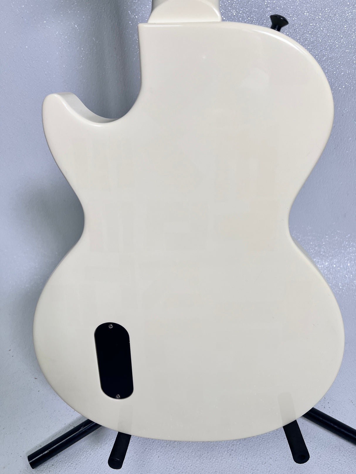 Used Gibson Billy Joe Armstrong Les Paul Jnr Alpine White W/ Case