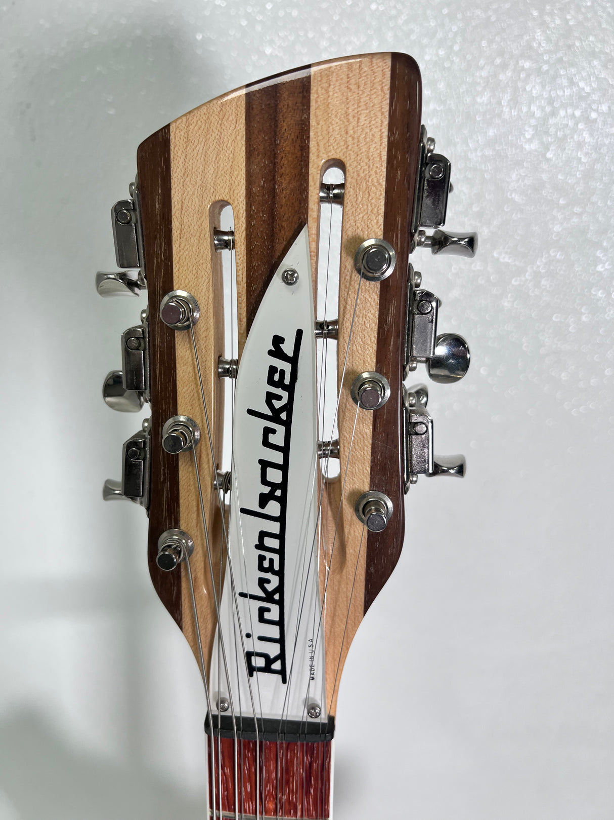 Used Rickenbacker 381/12 Maple Glo W/ Hard Case