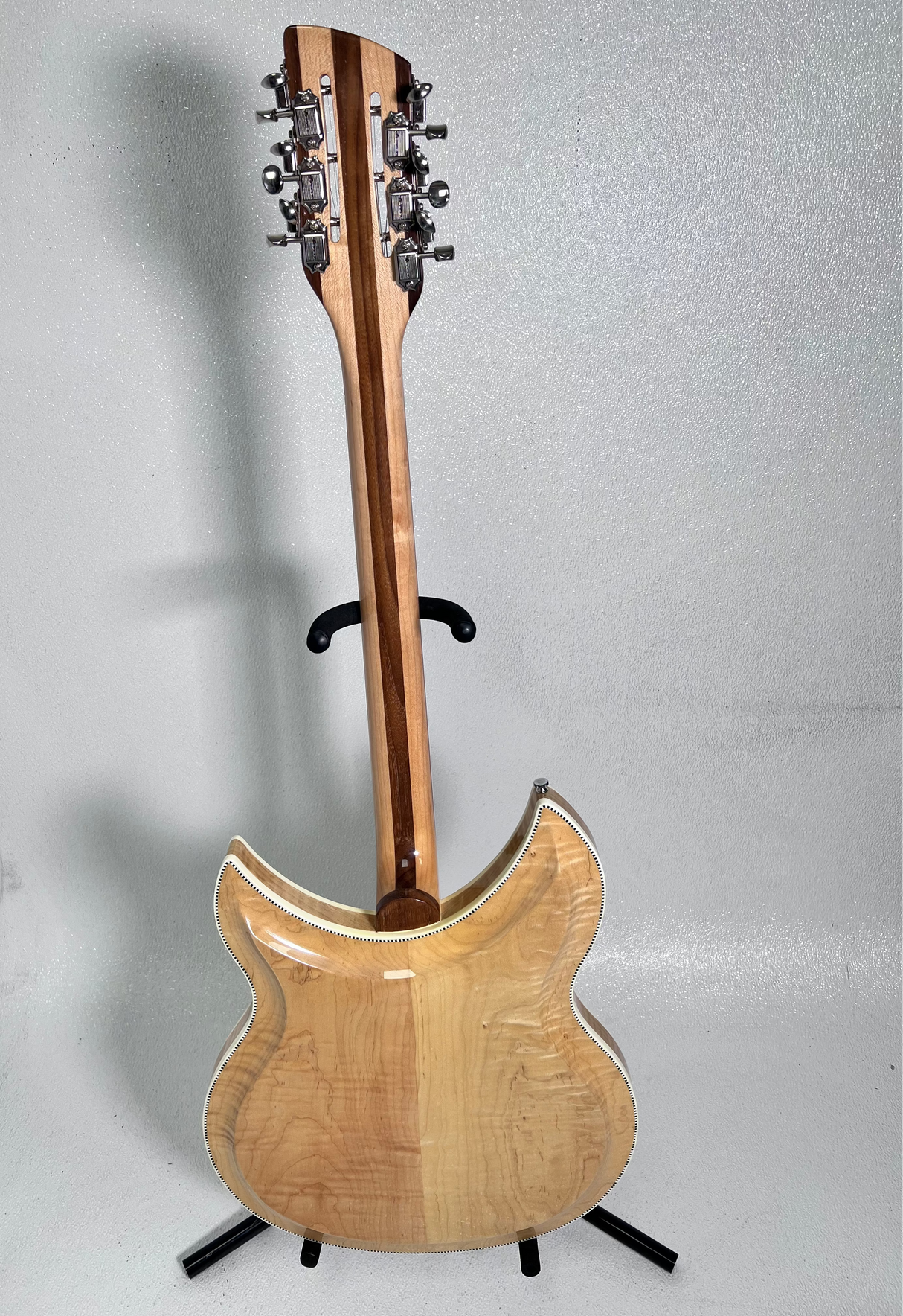 Used Rickenbacker 381/12 Maple Glo W/ Hard Case