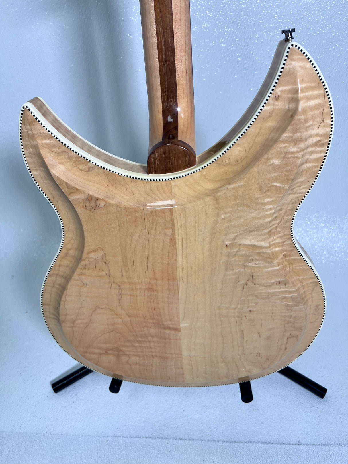 Used Rickenbacker 381/12 Maple Glo W/ Hard Case