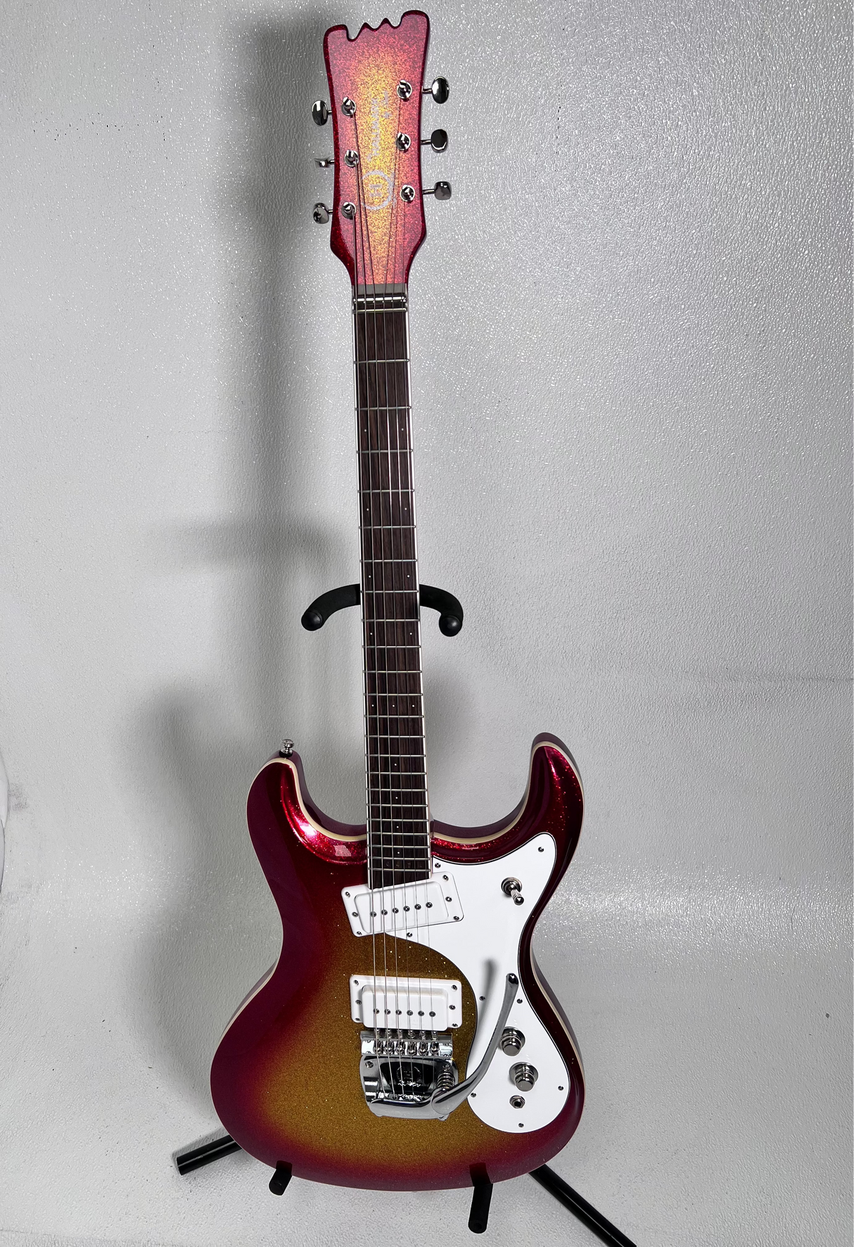 Used Hallmark Custom 60 Sunburst Sparkle W/ Hard Case