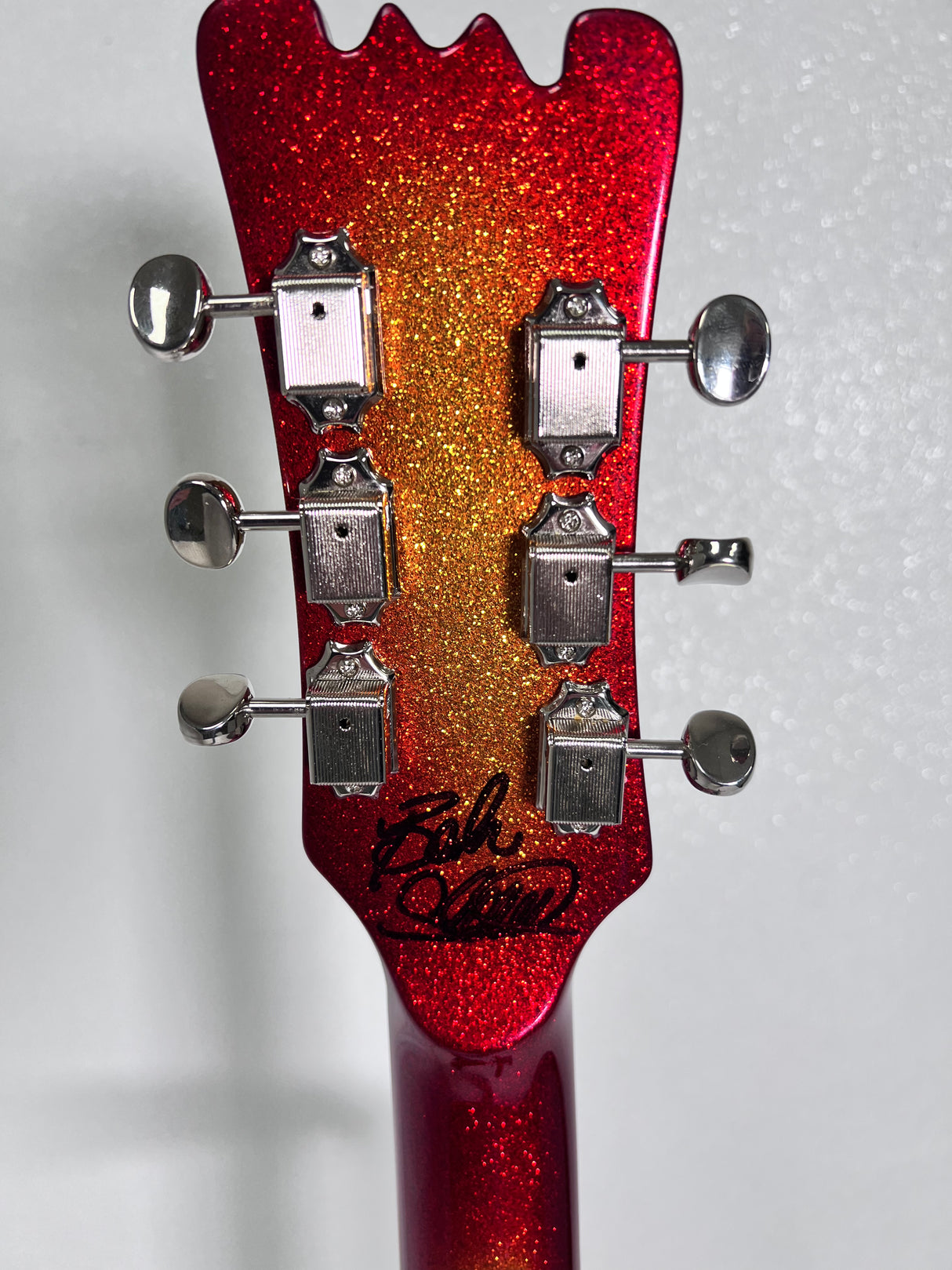 Used Hallmark Custom 60 Sunburst Sparkle W/ Hard Case