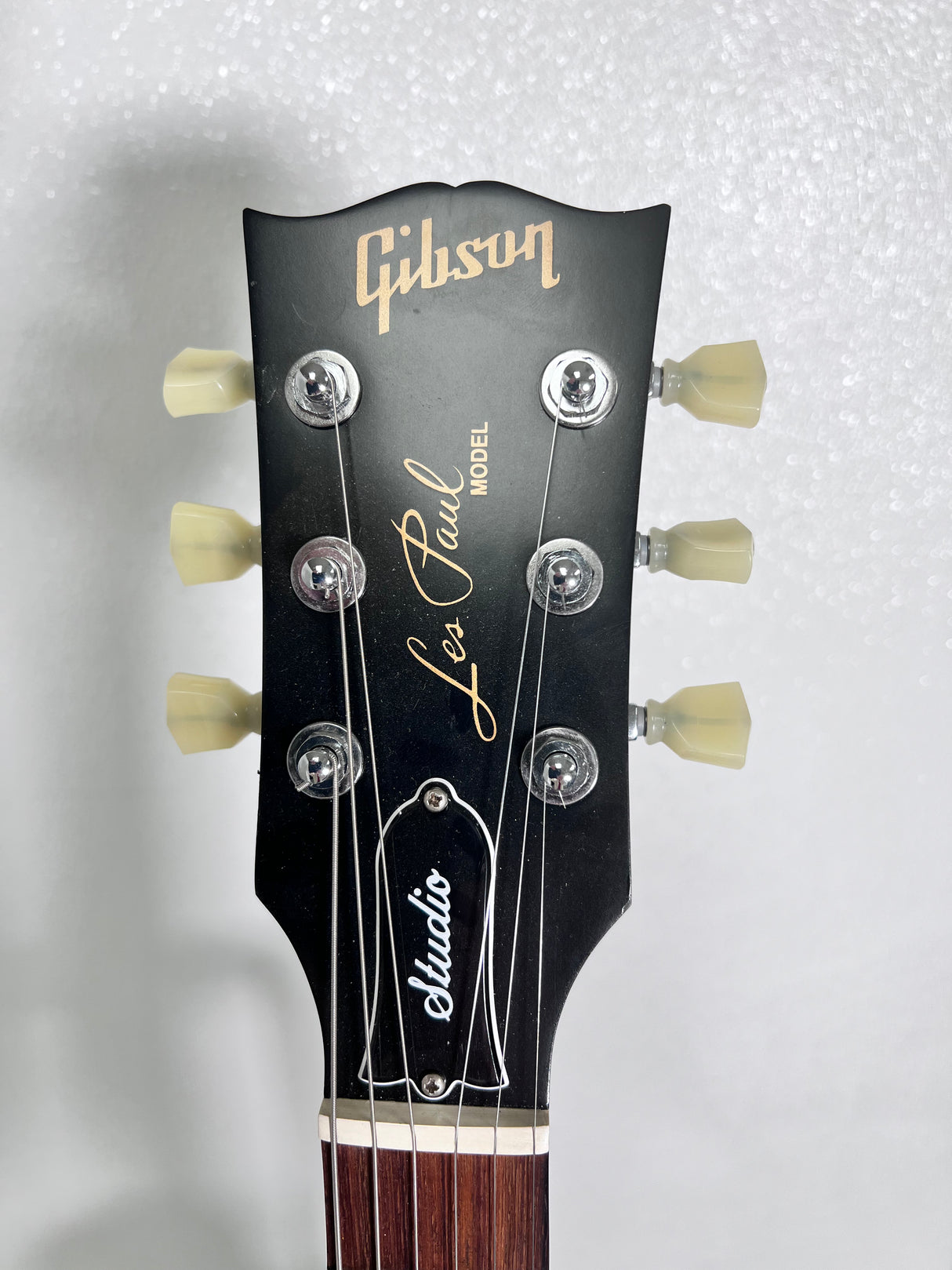 Used Gibson Les Paul Studio Faded Ebony , Customised