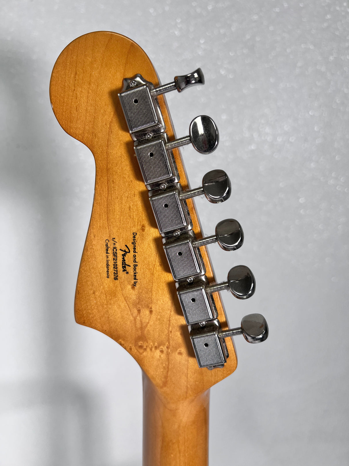 Used Squier CV Jazzmaster Daphne Blue