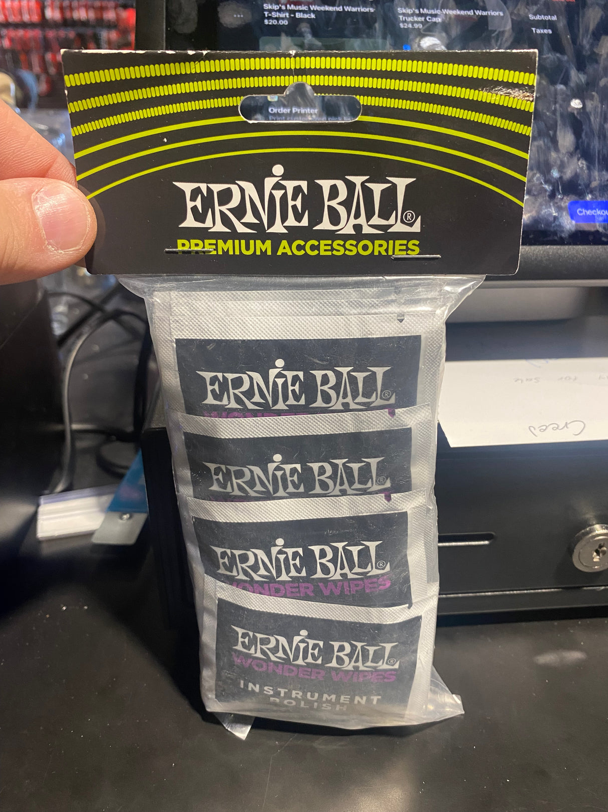 Ernie Ball Wonder Wipes Instrument Polish - 20 Pack