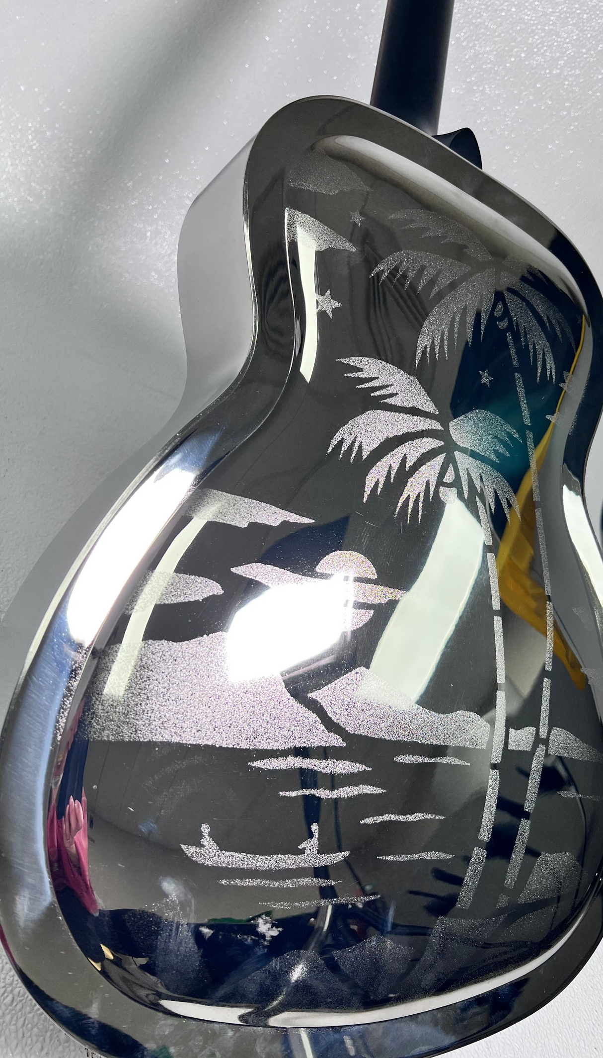 Used Republic Single Core Resonator Chrome w/soft shell case