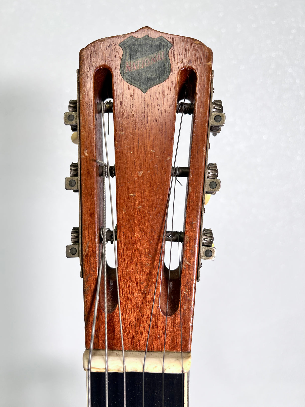 Used National Tri-Cone Resonator *Square Neck- 1930 W/Gig Bag