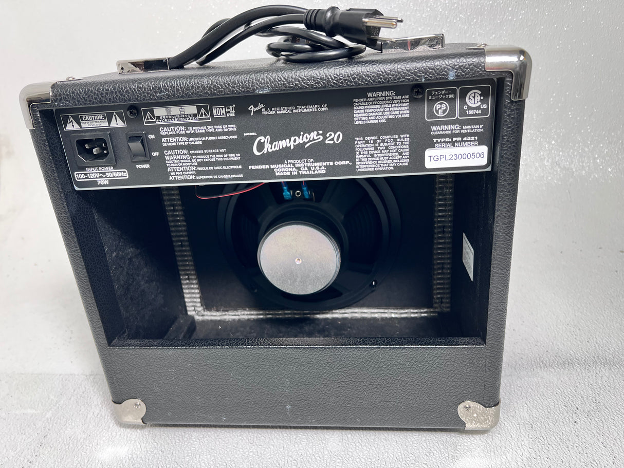 Used Fender Champion 20 Amp