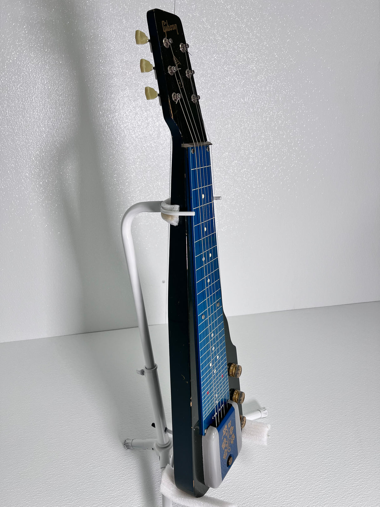 Used Gibson 1951 Century 6 Lap Steel Blue w/Original Case