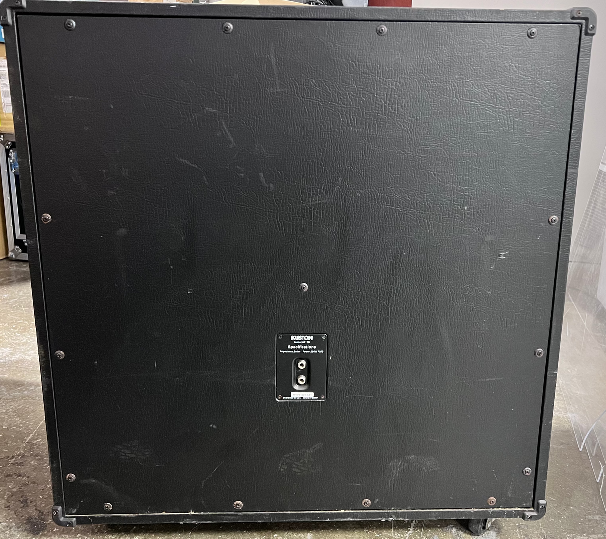 Used Kustom Q412B 4x12 Cab