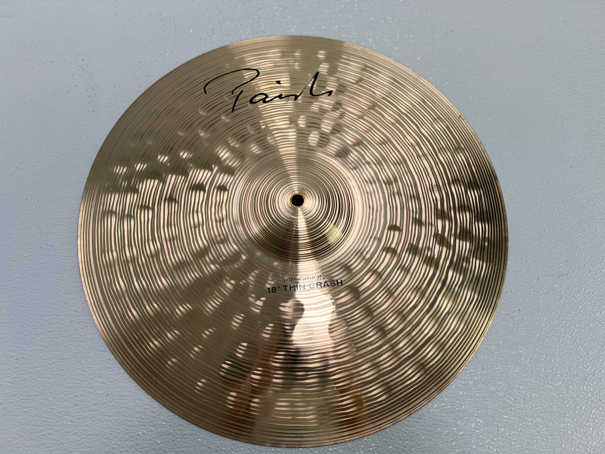 Used Paiste Signature Precision 18" Thin Crash
