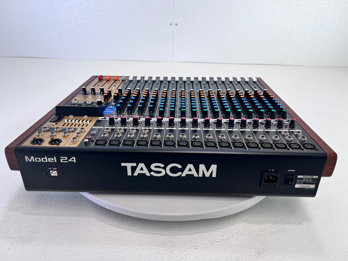 Used Tascam Model 24 Mixer W/Gator Case