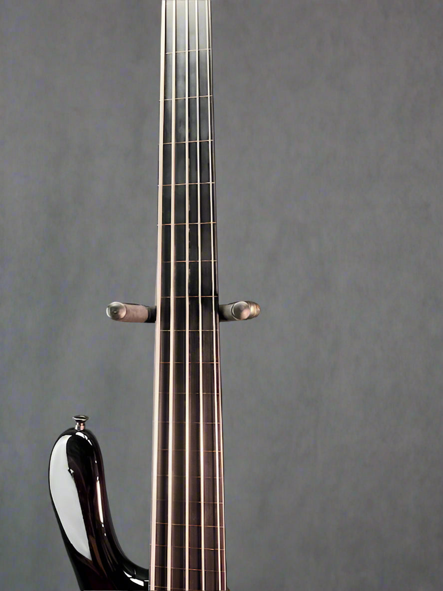Used Jerzy Drozd Custom 5 String Fretless Bass - Red Burst (AVAIL 05.14.25)