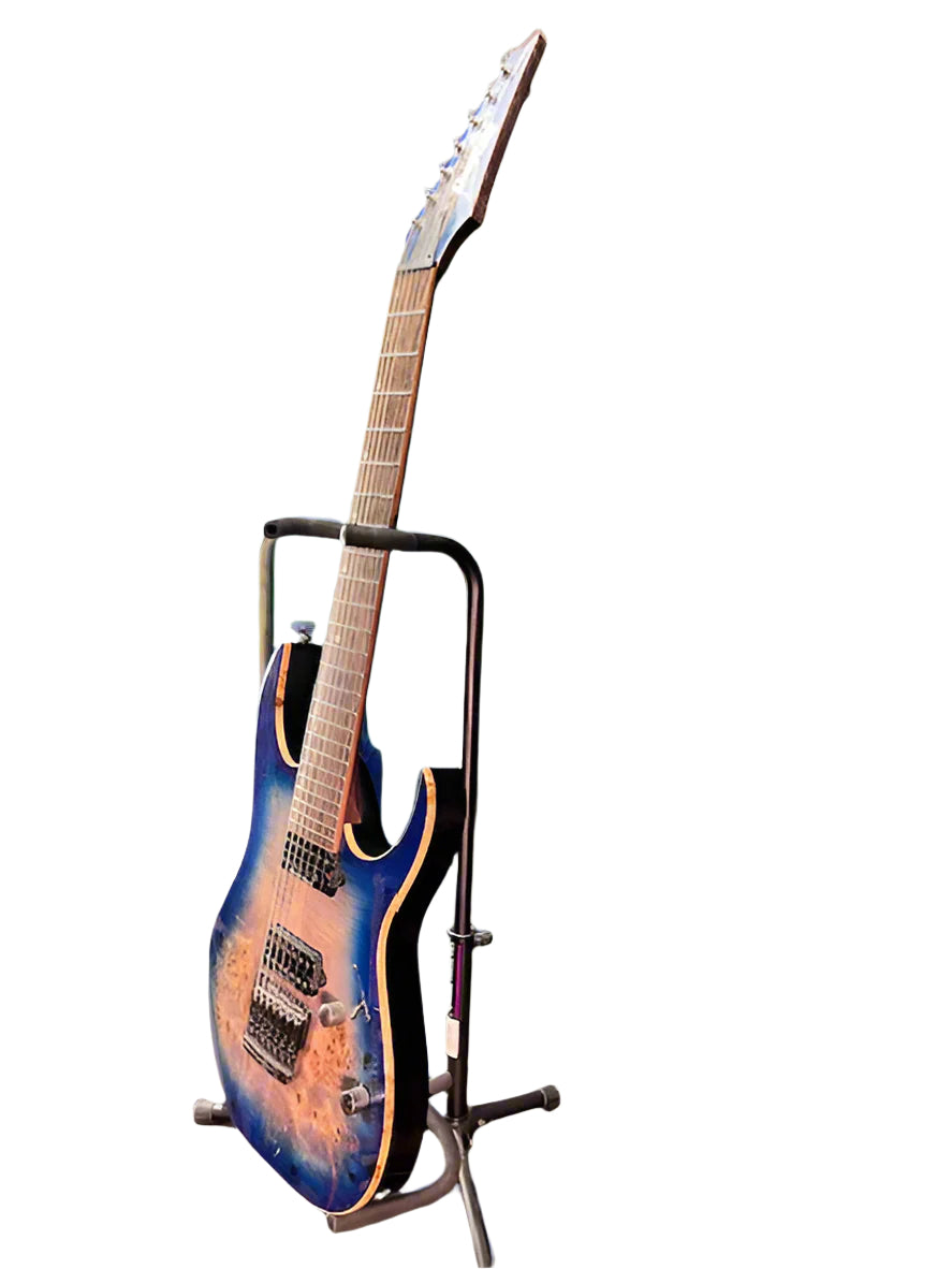 Used Ibanez RG1027PBF Electric Guitar w/Bag - Cerulean Blue