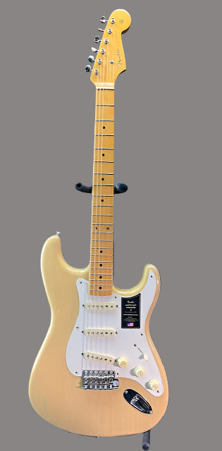 Used Fender 1957 American Vintage II Stratocaster Electric Guitar - Blonde