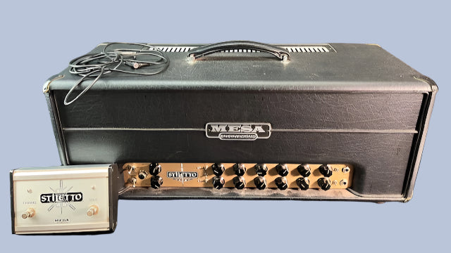 Used Mesa Stiletto Ace 50w Guitar Amplifier Head - Black