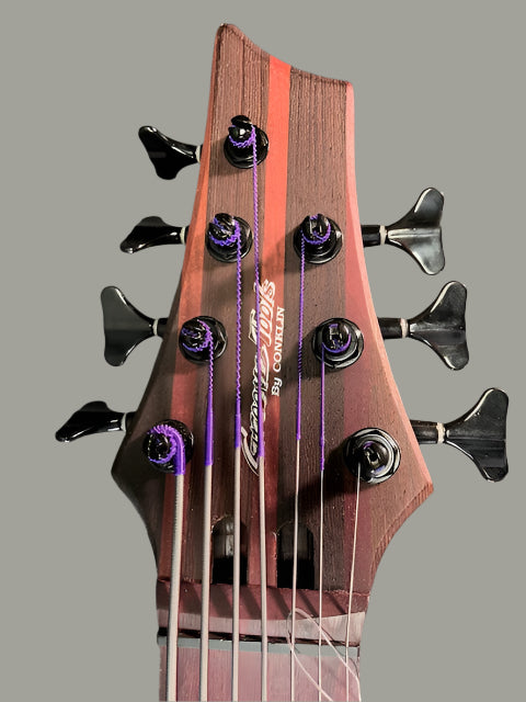 Used Conklin GT7 7-String Bass - Wine Red (With Case)