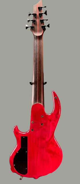 Used Conklin GT7 7-String Bass - Wine Red (With Case)