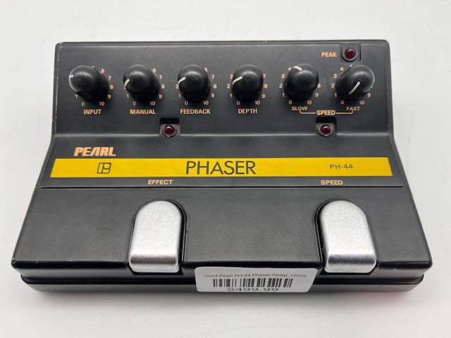 Used Pearl PH-44 Phaser Pedal, 1980s