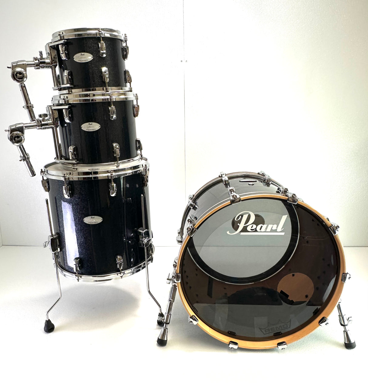 Used Pearl Reference Music City Custom 4pc Drum Kit