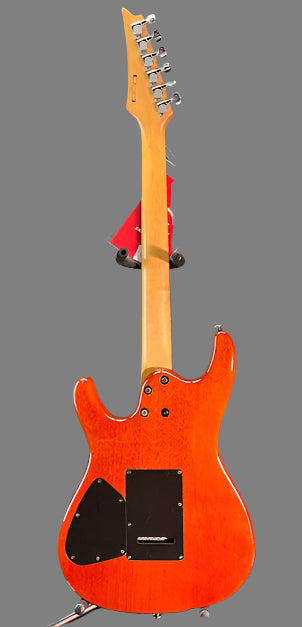 Used Ibanez SA160FM SA Series 100 Electric Guitar - Quilted Maple Honeyburst