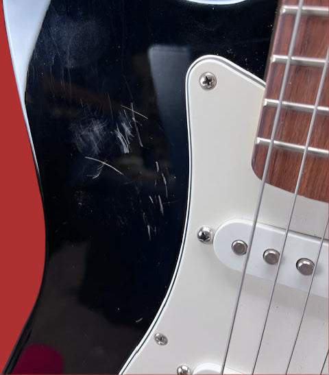 Used Fender MIM Roland Ready Stratocaster - Black