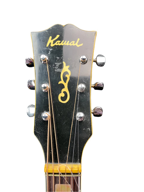Used Kawai Jazz Box Arch Top Acoustic Guitar