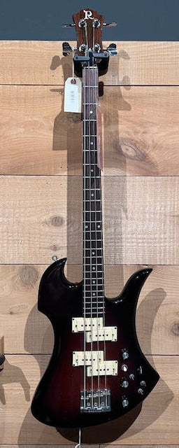 Used BC Rich 1977 Mockingbird Bass in Sunburst