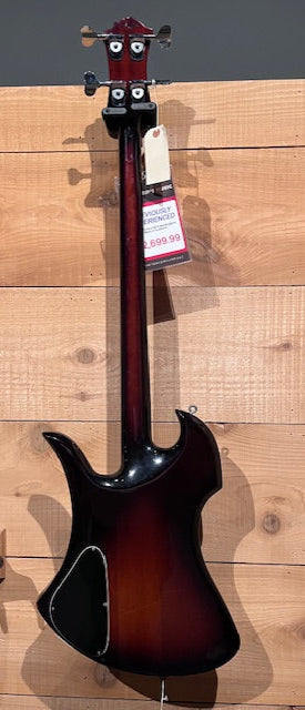 Used BC Rich 1977 Mockingbird Bass in Sunburst