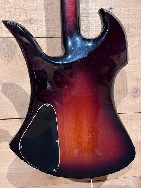 Used BC Rich 1977 Mockingbird Bass in Sunburst