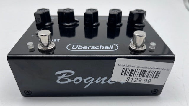Used Bogner Uberschall Distortion Pedal