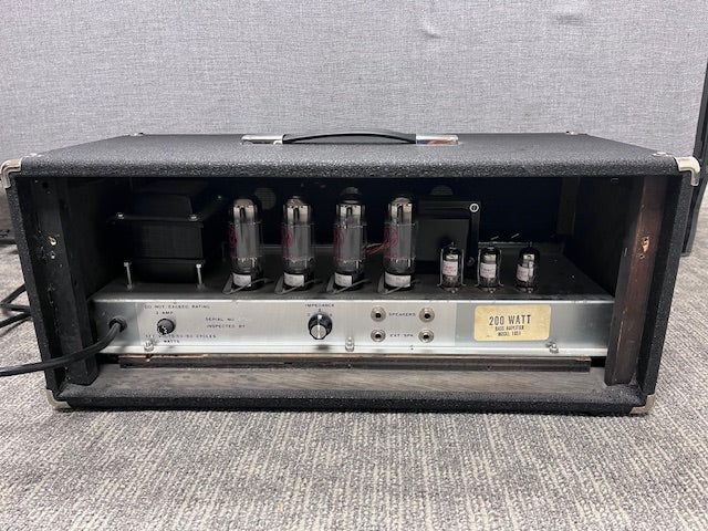 Used Univox 1051200 watt Bass- Head w/2 2X12 Cabinet