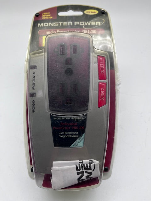 Monster Cable PowerCenter MP PRO 200 2-Outlets Surge Suppressor