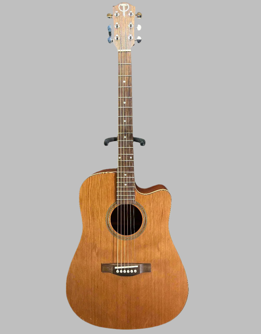 USED Teton STS105CENT Cedar Top Acoustic Electric Guitar