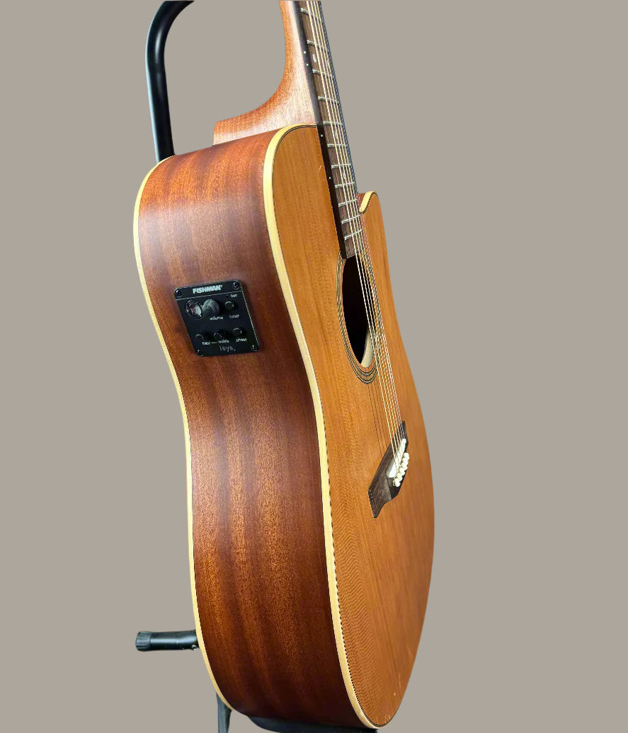 USED Teton STS105CENT Cedar Top Acoustic Electric Guitar